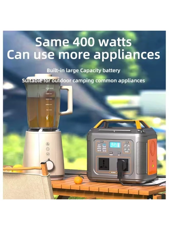 BlueFire 500W Portable Power Station 240V | 537Wh LiFePO4 Battery Generator | AC/DC Inverter, USB & 12V Output, LCD Display | Backup Power for Home, Camping, Travel & Emergency - Image 5